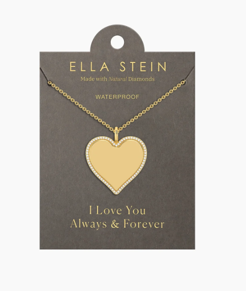 Waterproof Forever Love Pendant Necklace