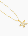 Waterproof Starfish Pendant Necklace