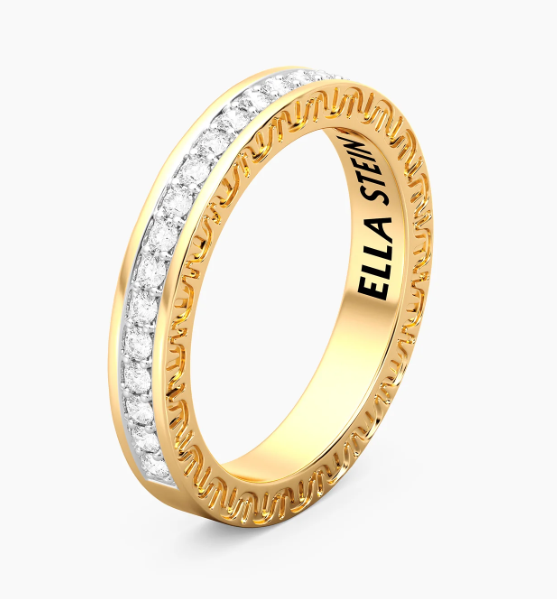 Lab-Grown Eternity Diamond Band Ring