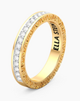 Lab-Grown Eternity Diamond Band Ring