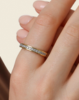 Lab-Grown Eternity Diamond Band Ring