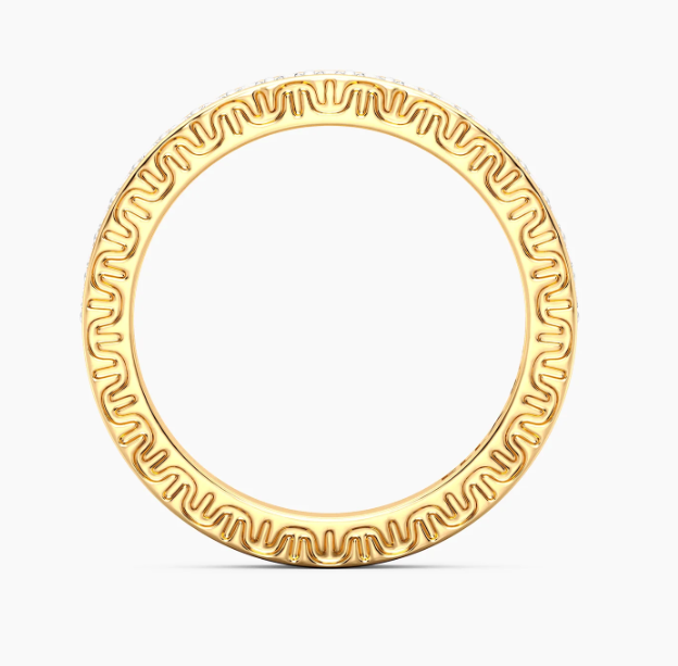 Lab-Grown Eternity Diamond Band Ring