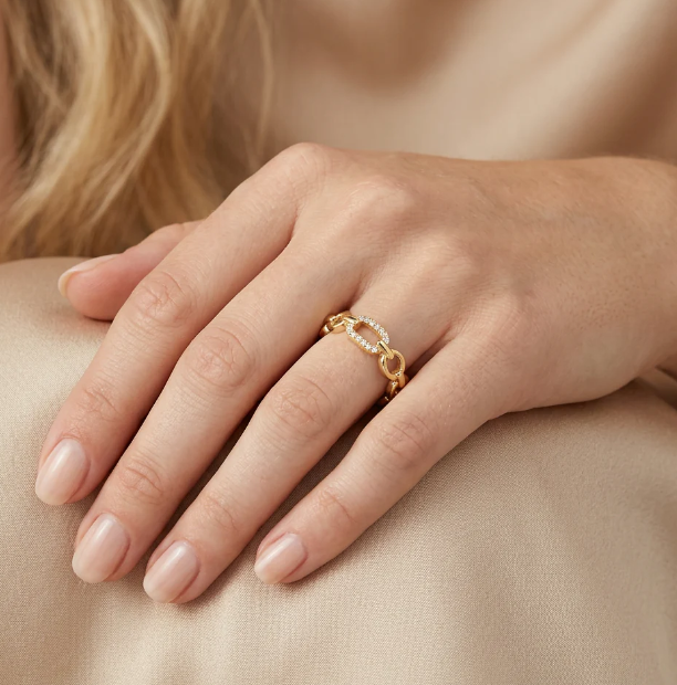 Waterproof Linked Forever To You Ring