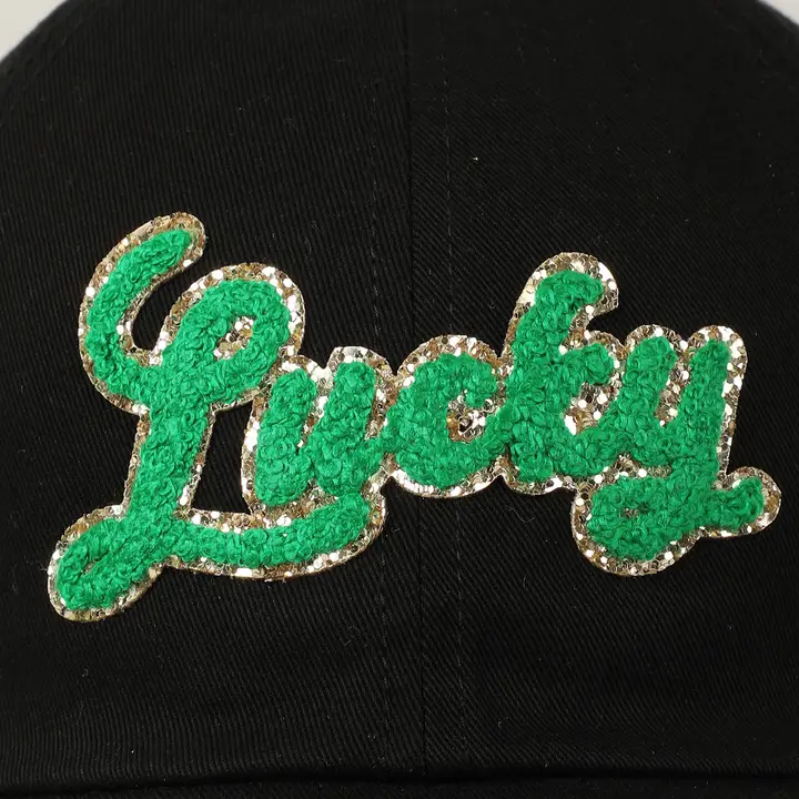Lucky Chenille Patch Hat