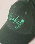 Lucky Embroidered Baseball Cap