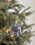 Gray Tabby Ornament