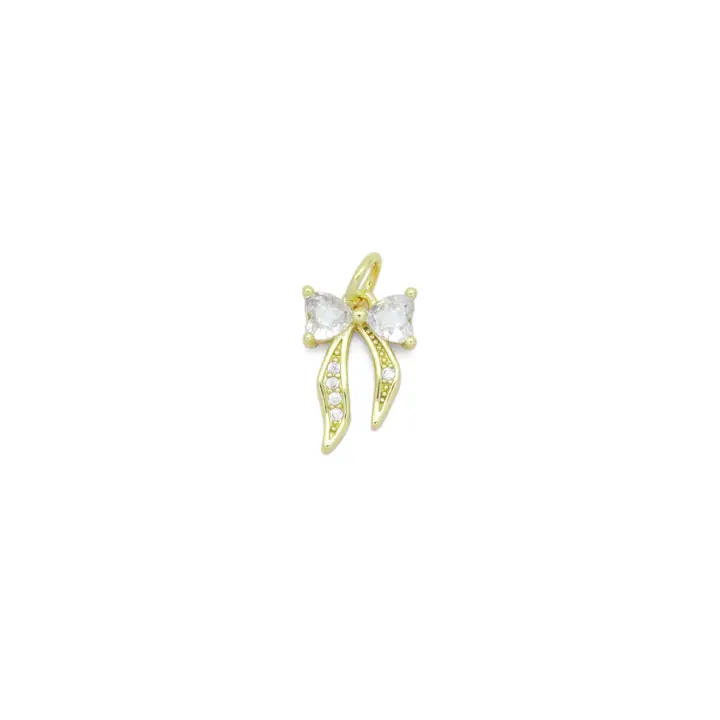 Gold Clear Bow