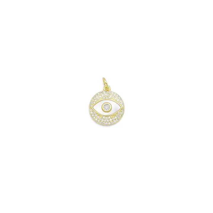 GLD Evil Eye Diamond