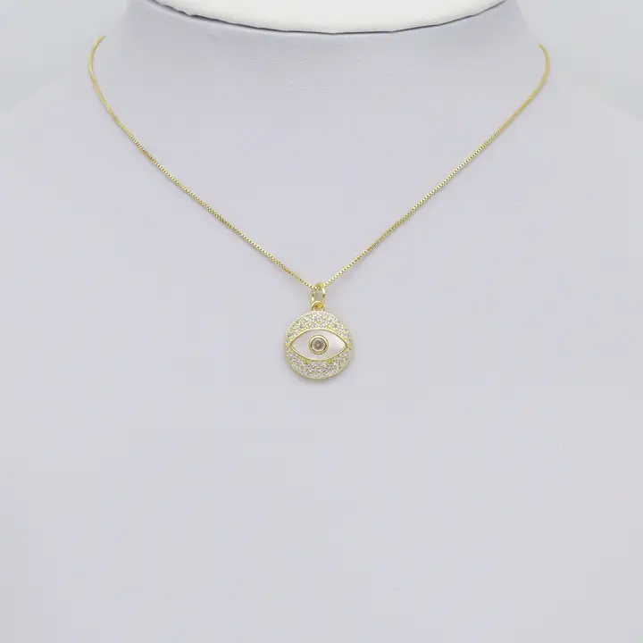 GLD Evil Eye Diamond