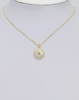 GLD Evil Eye Diamond