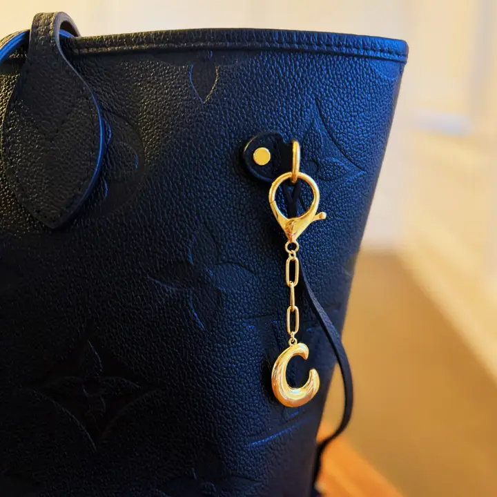 Whimsy Balloon Intial Bag Charm
