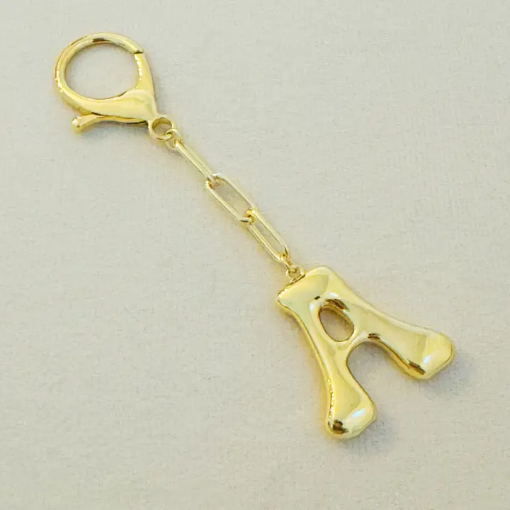 Whimsy Balloon Intial Bag Charm