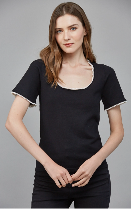 Pearl Short Sleeve Top