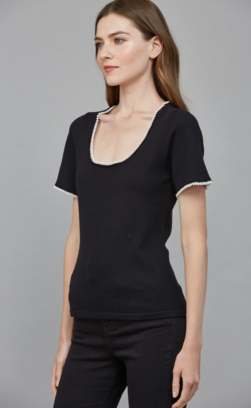 Pearl Short Sleeve Top