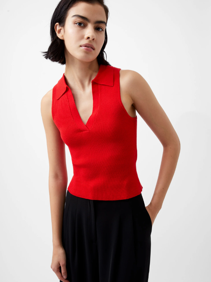 Cosysoft V Neck Sleeveless Sweater