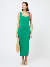 Mozza Sleevless Rib Midi