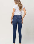 Mid Rise Crop Skinny Jean