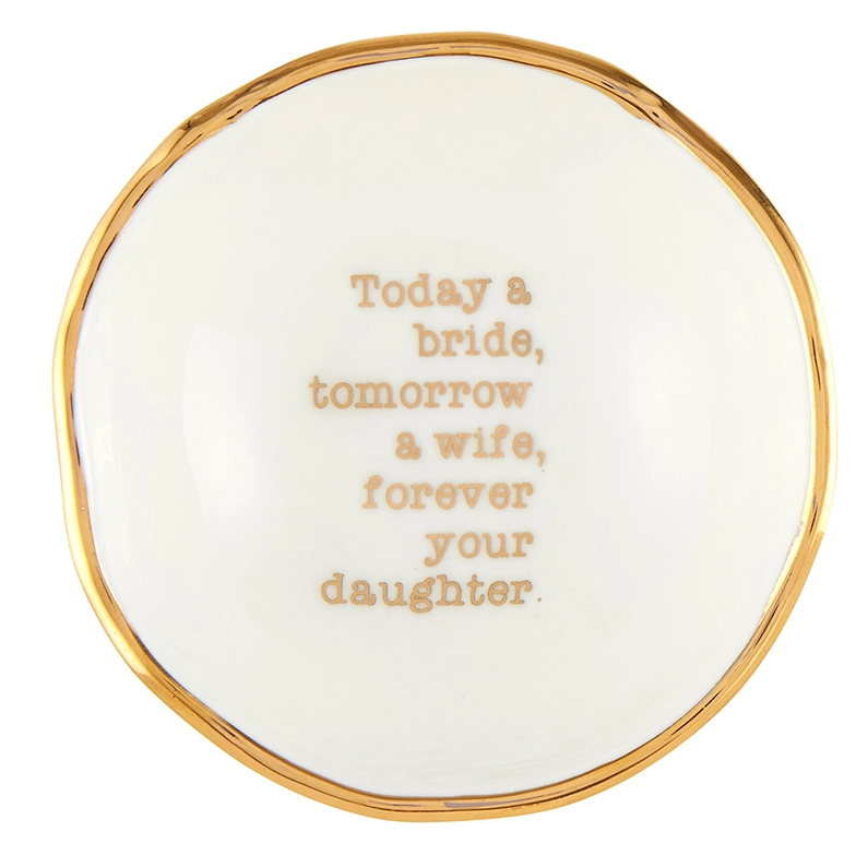 Forever Your Daughter Jewelry Dish