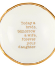 Forever Your Daughter Jewelry Dish