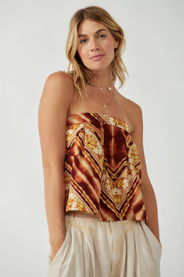 Kendra Printed Tube Top