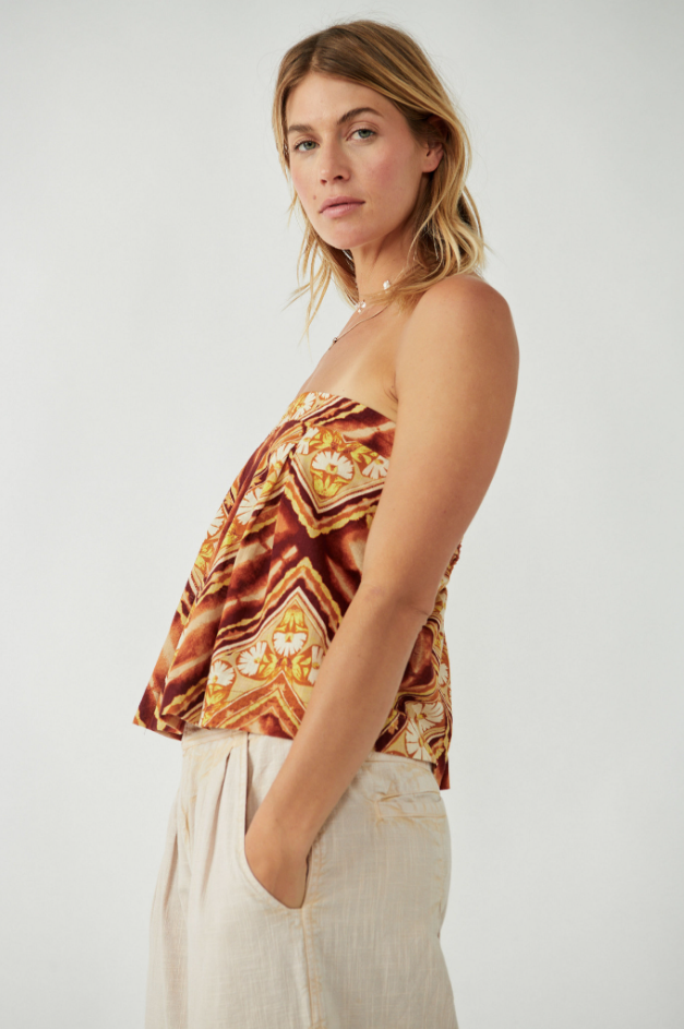 Kendra Printed Tube Top