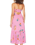 Grapefruit Rosie Posie Midi Dress
