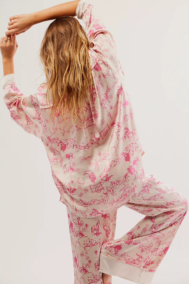 Dreamy Days Pajama Set - Pink