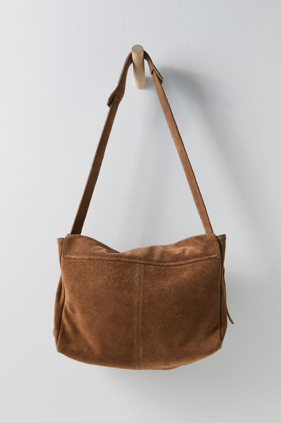 Zahara Suede Messenger Bag