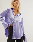 Shooting For the Moon Shirt - Lavender