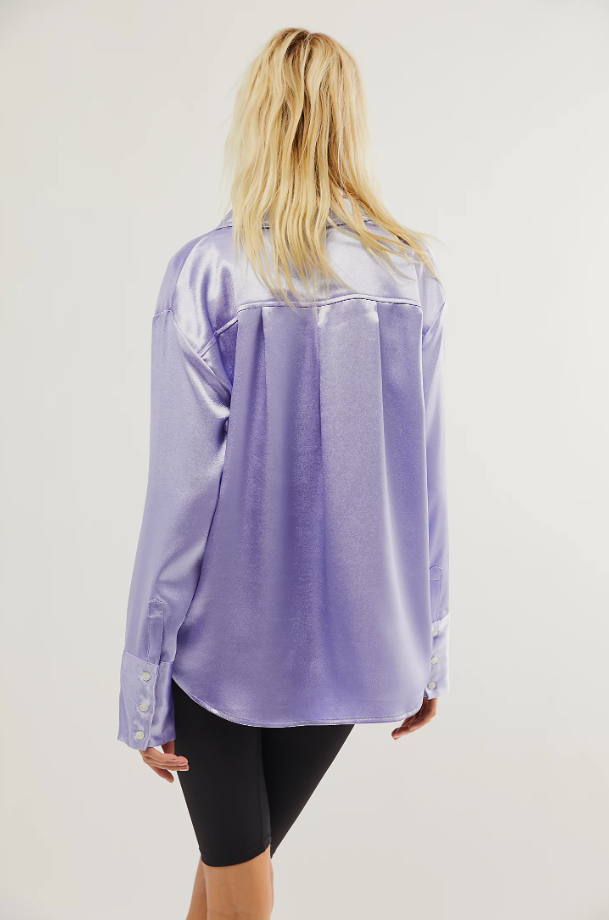 Shooting For the Moon Shirt - Lavender