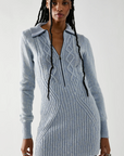 Mont Blanc Minidress Vintage Blue