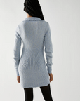 Mont Blanc Minidress Vintage Blue