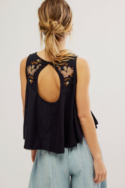 Fun And Flirty Embroidered Top
