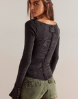 Soul Sister Layering Top - Black