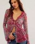 Wildest Dreams Tunic - Raspberry