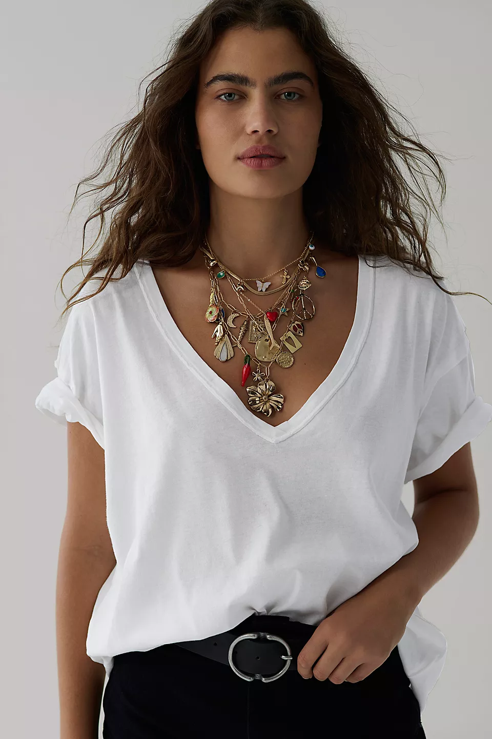 Nina Tee V- Neck