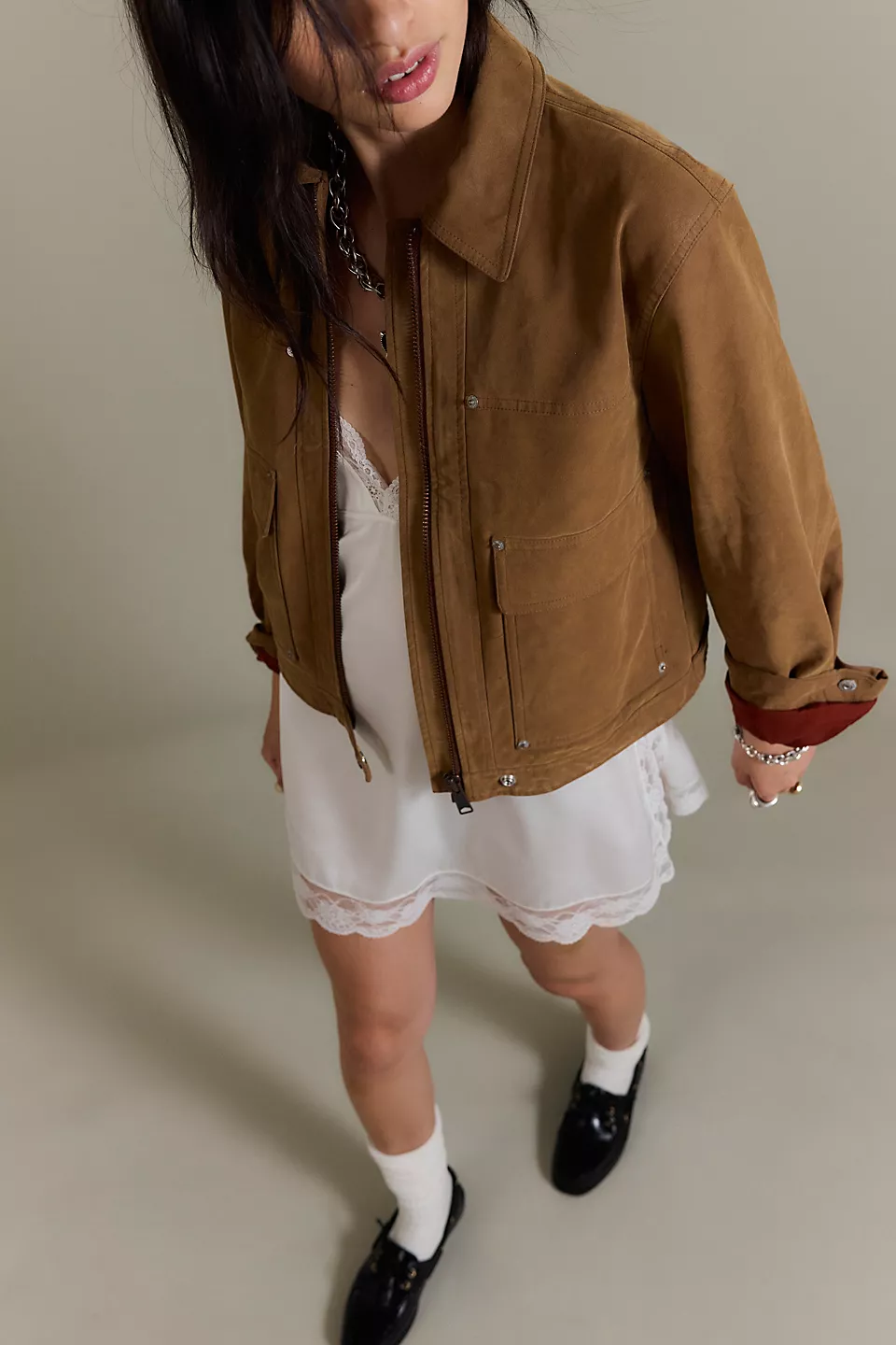 Blair Vegan Suede Jacket