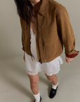 Blair Vegan Suede Jacket