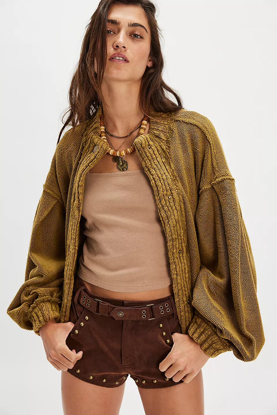 Cozy in Cardi Fir Green