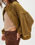 Cozy in Cardi Fir Green