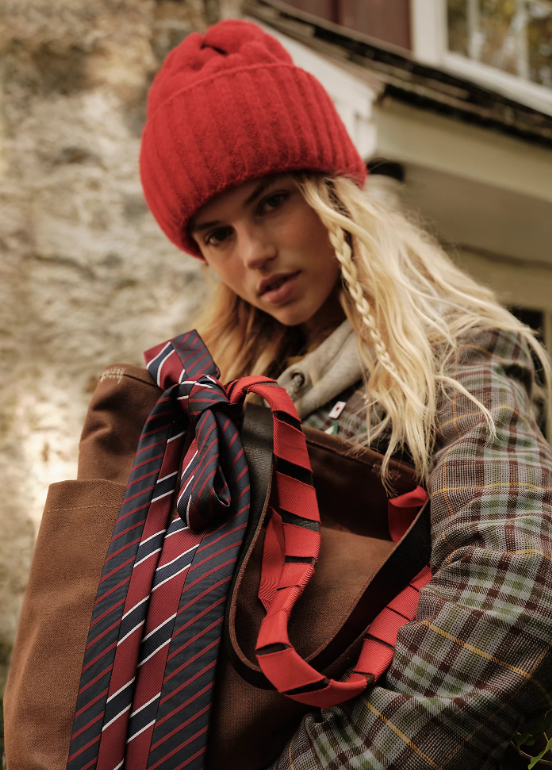 Coast Line Beanie Red