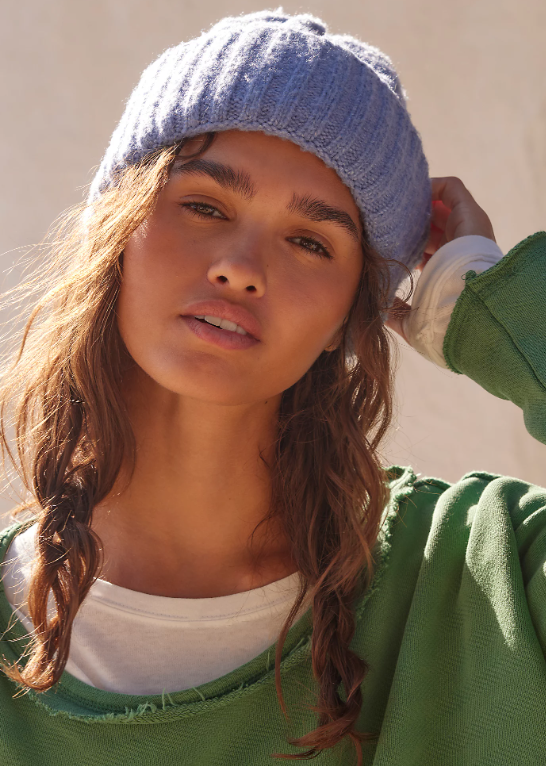 Coast Line Beanie Blue