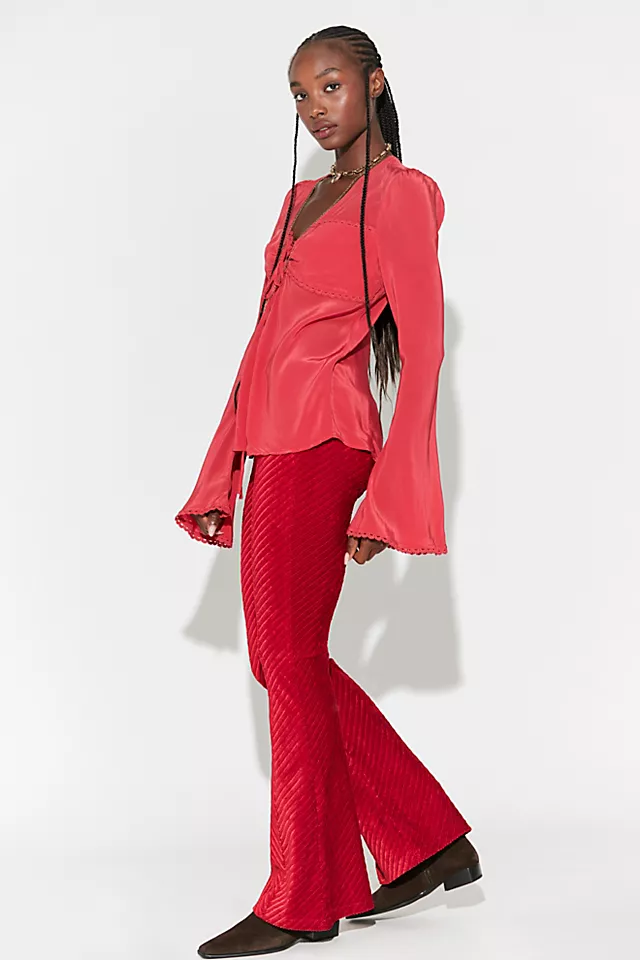 Penny Pull On Velvet Pants