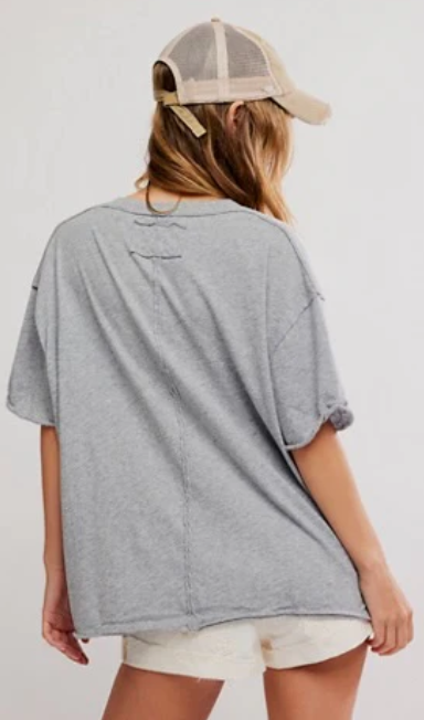 Nina Tee - Heather Grey