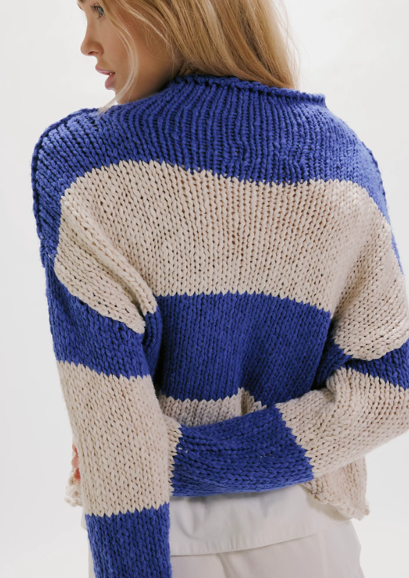 Opal Rugby Striped Sweater