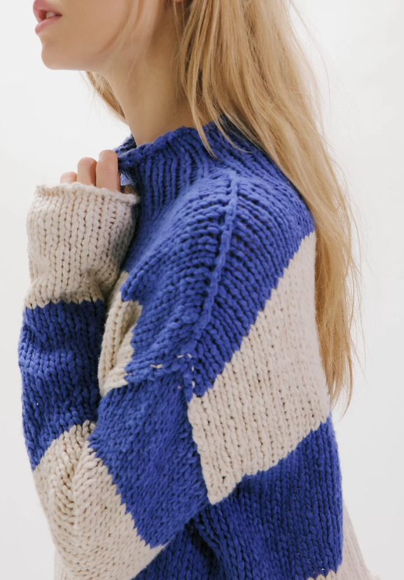 Opal Rugby Striped Sweater