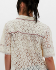 Mannie Lace Buttondown