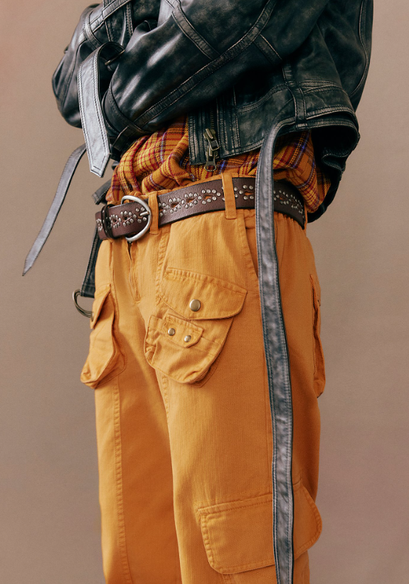 Preston Stud Belt - Mocha