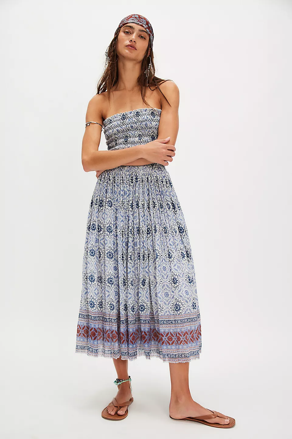 Ravenna Printed Convertible Maxi Skirt