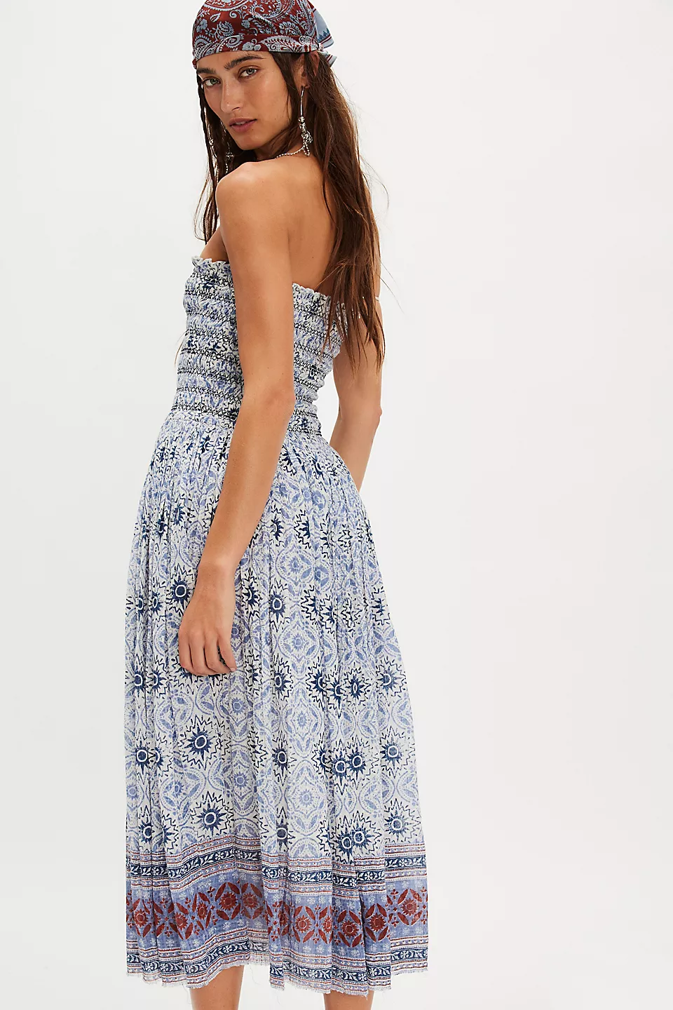 Ravenna Printed Convertible Maxi Skirt
